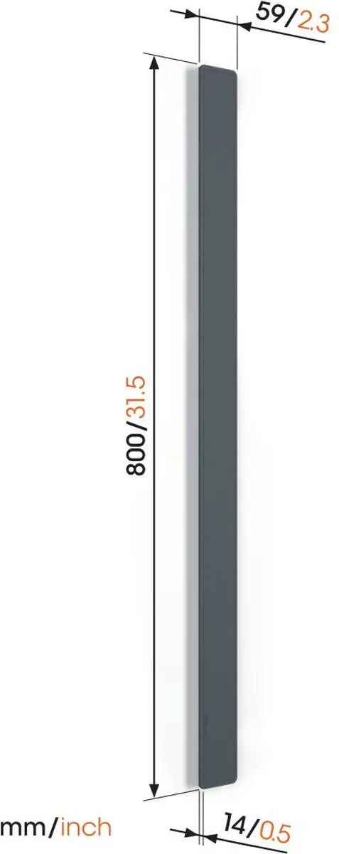 Vogel's TVA 6000 Kabelgoot 80cm - Zwart