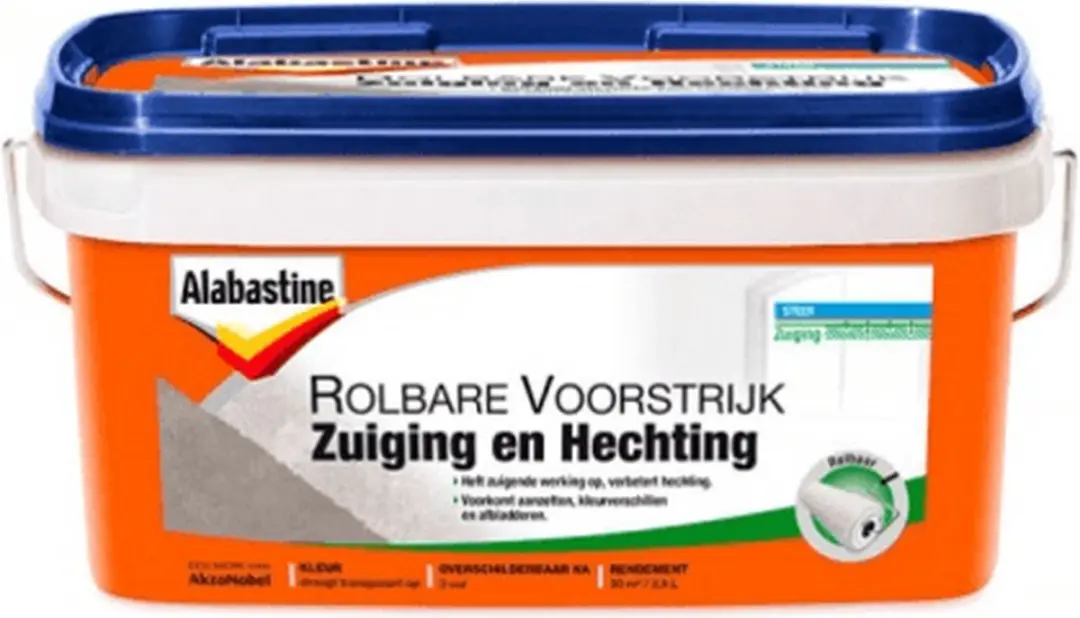 Alabastine Rolbare Voorstrijk Sneldrogend 5L - Transparant - afbeelding 6 van 6