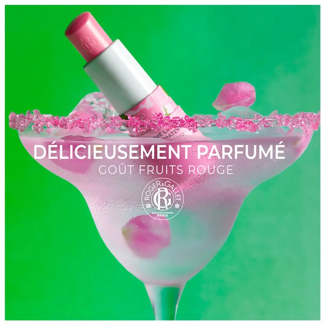 Roger & Gallet Rose Sublimating Lip Balm 3,5 g - Roze