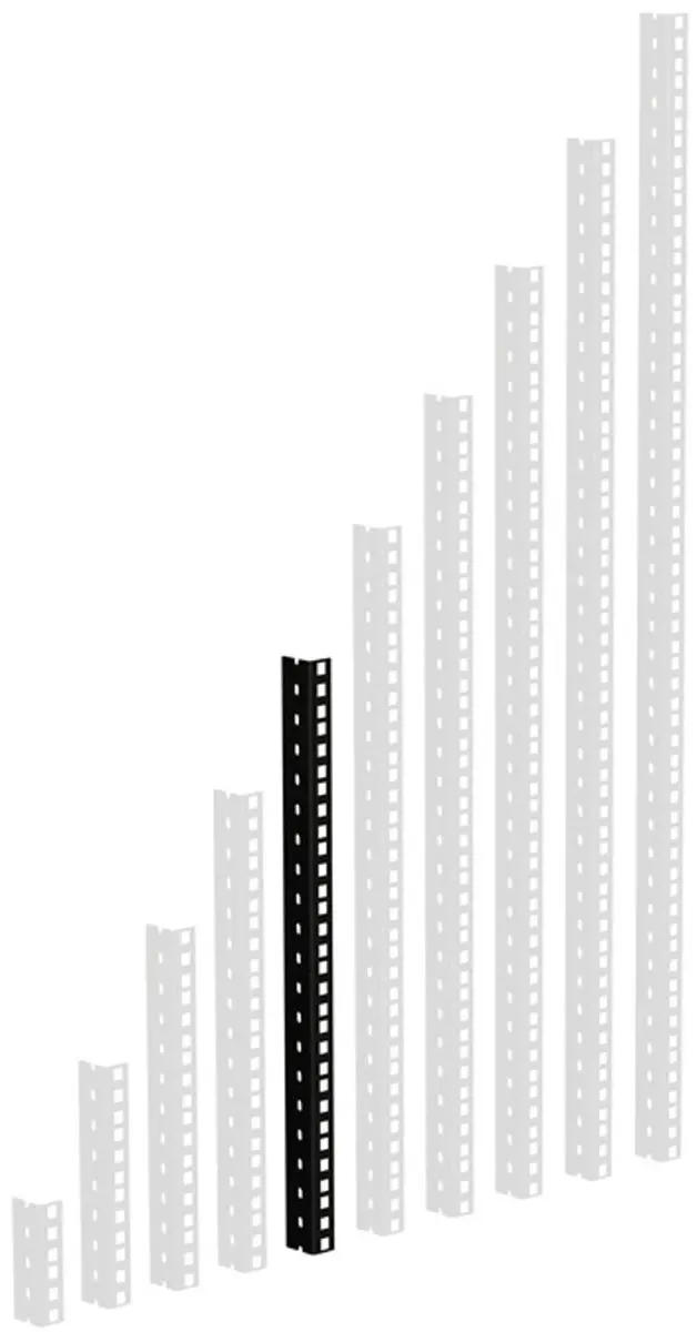 Adam Hall 61535B10 Rackrail 10HE