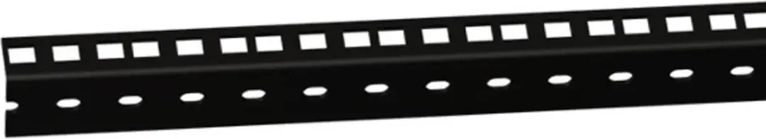 Adam Hall 61535B14 Rackrail 14 HE - Zwart - afbeelding 2 van 2