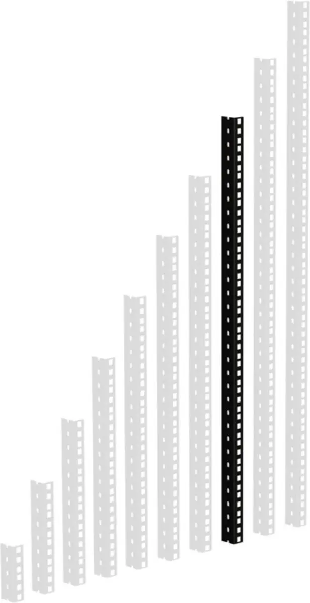 Adam Hall 61535B16 Rackrail 16HE