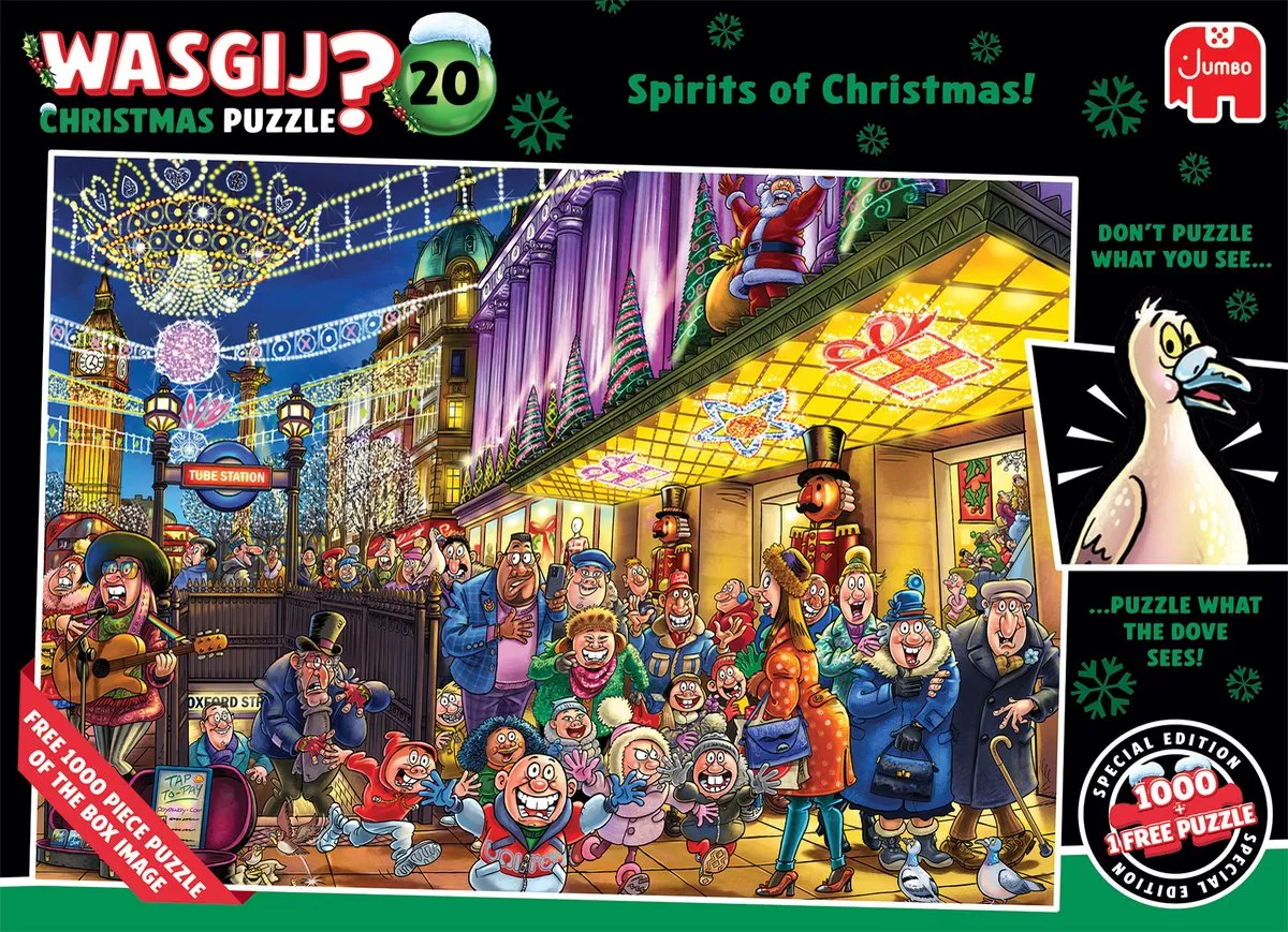 Jumbo Wasgij Christmas 20 De Geesten Van Kerstmis
