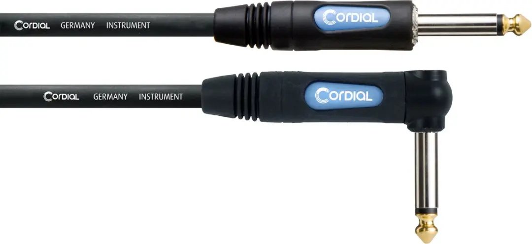 Cordial Essentials REAN Jack 6,3mm Haaks/Recht Verguld 4,5m