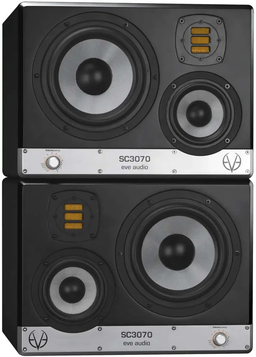 EVE audio SC3070 Actieve Studiomonitor - Zwart
