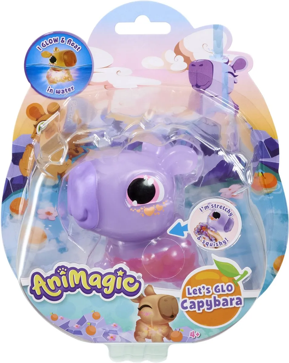 Goliath Animagic Let's Glo Capybara Paars