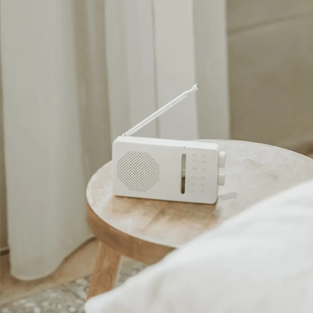Sangean SR-36 Draagbare Radio - AM/FM - Wit - afbeelding 2 van 6