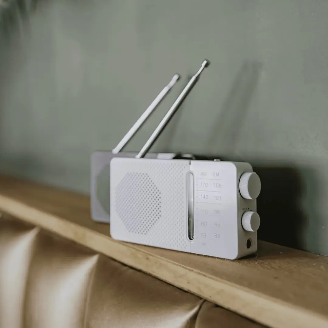 Sangean SR-36 Draagbare Radio - AM/FM - Wit - afbeelding 3 van 6