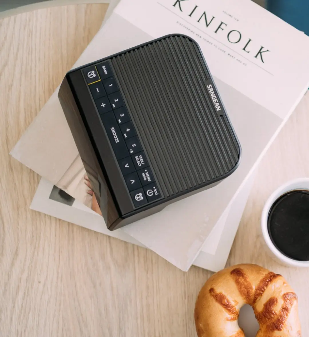 Sangean DCR-90BT DAB+ Wekkerradio - Zwart - afbeelding 4 van 6