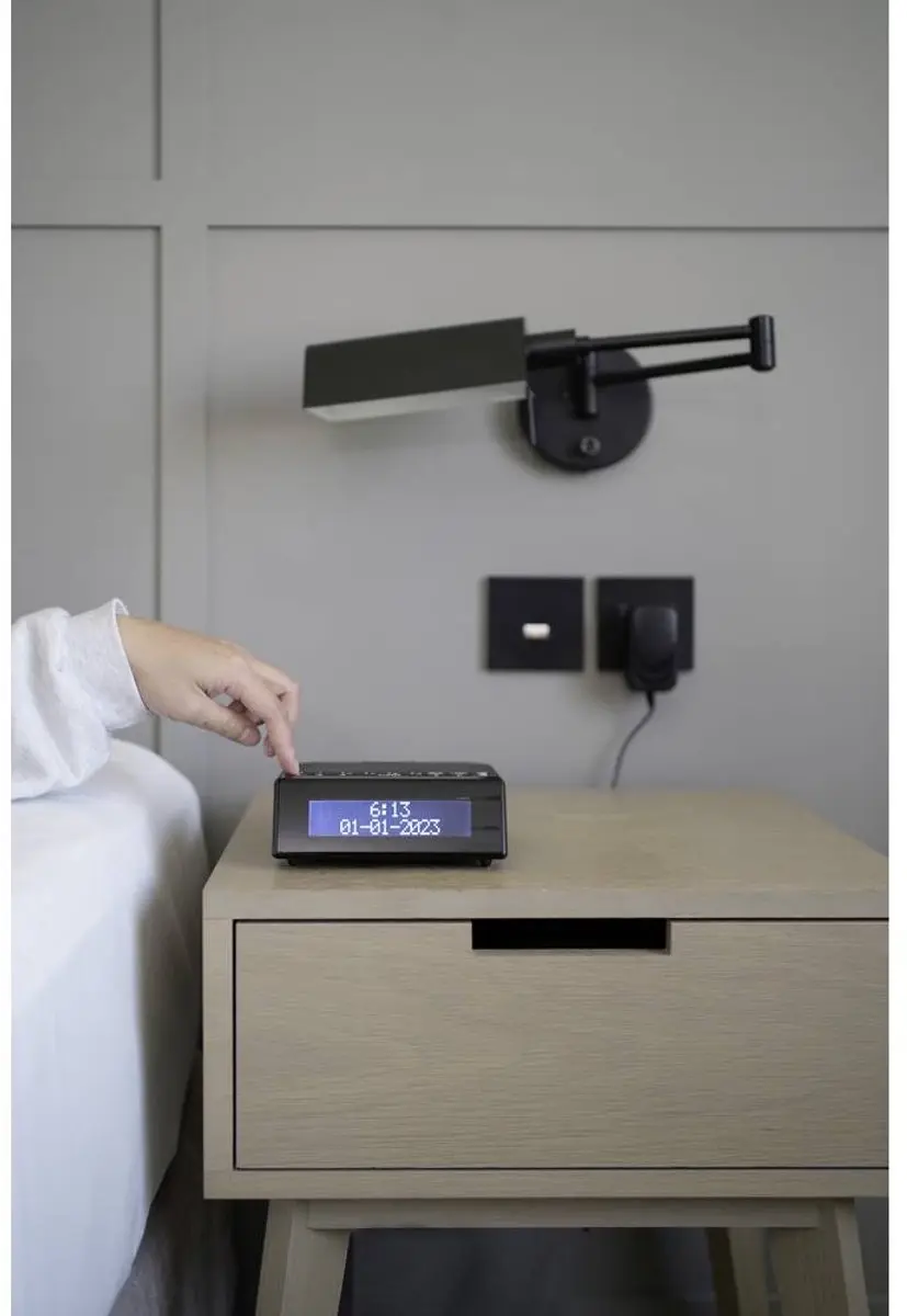 Sangean DCR-90BT DAB+ Wekkerradio - Zwart - afbeelding 6 van 6