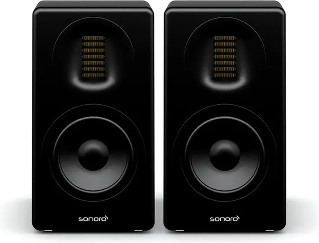 Sonoro Orchestra Slim Vierkant Luidspreker - 140W - Mat Zwart - afbeelding 6 van 6