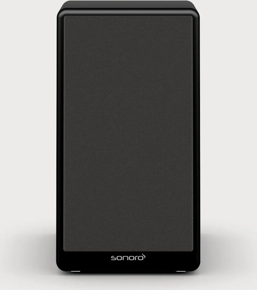 Sonoro Orchestra Slim Vierkant Luidspreker - 140W - Mat Zwart