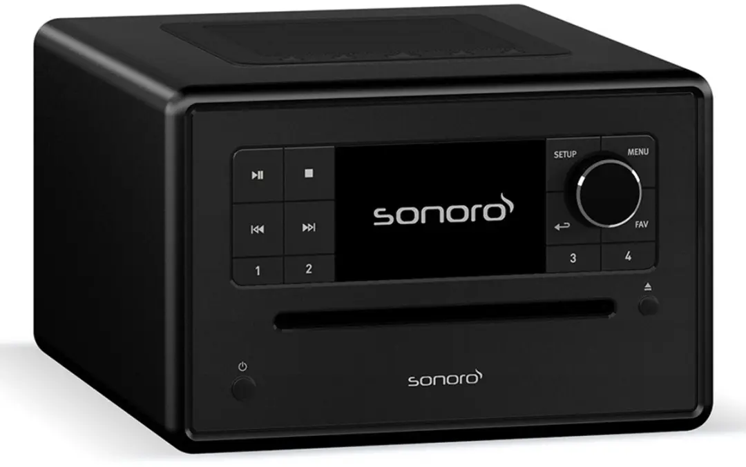 Sonoro Elite 2025 Internetradio CD-Speler 17331046 - Zwart