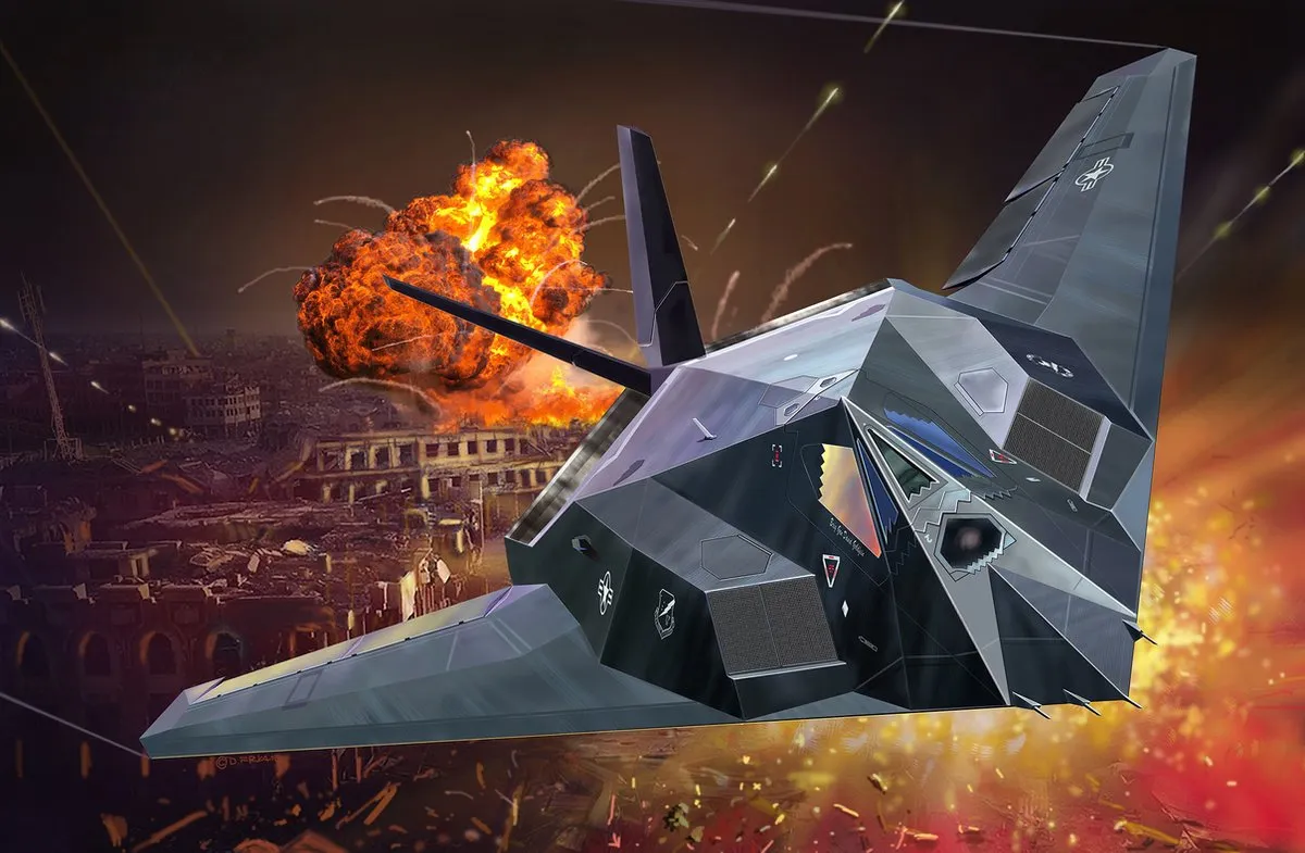 Revell 03899 F-117 Stealth Fighter Modelbouwpakket - 1:72 - Multi