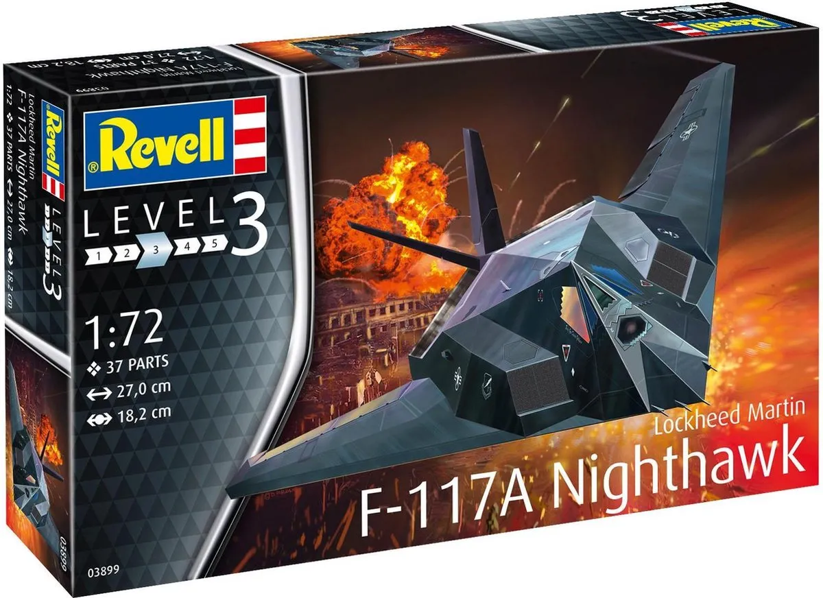 Revell 03899 F-117 Stealth Fighter Modelbouwpakket