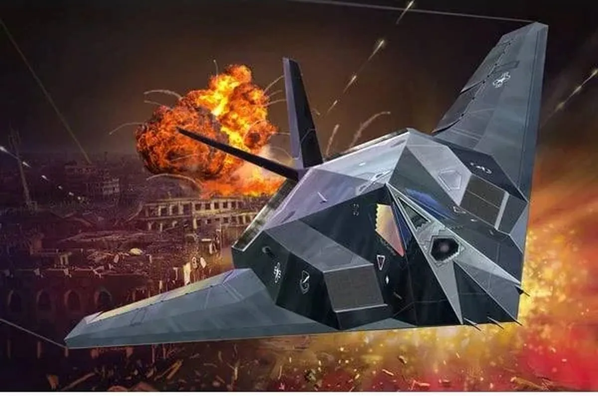 Revell 03899 F-117 Stealth Fighter Modelbouwpakket - 1:72 - Multi
