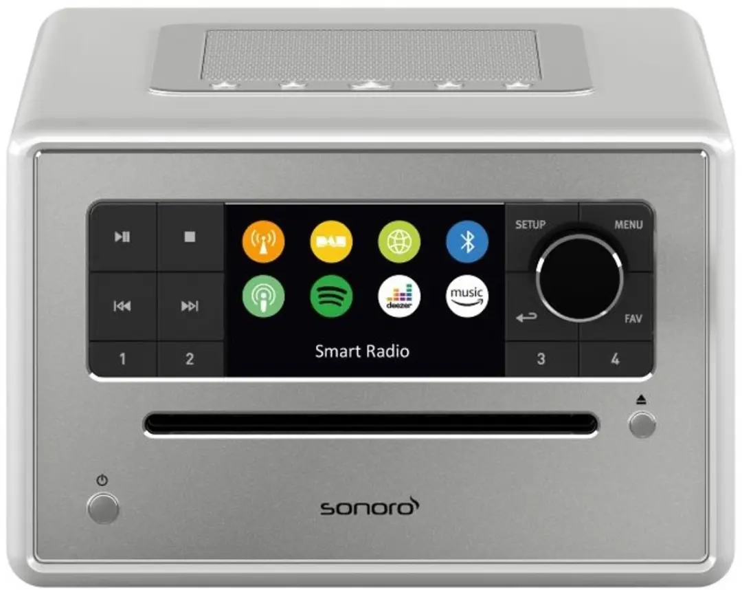 Sonoro Elite 2025 Internetradio CD-Speler 17331053 - Zilver - afbeelding 6 van 6