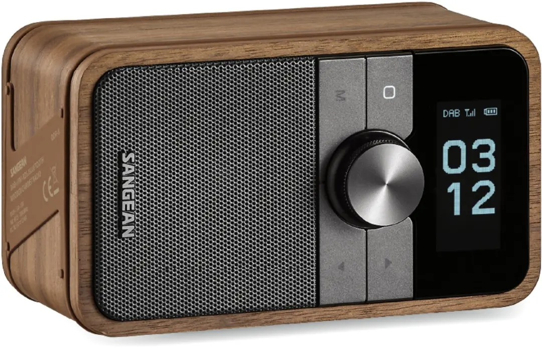 Sangean DDR-8 VW Radio - Walnoot - afbeelding 2 van 6