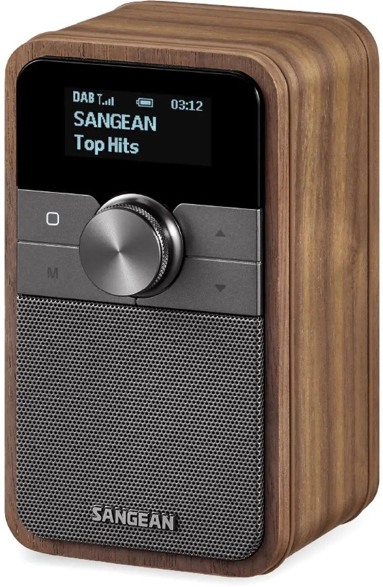 Sangean DDR-8 VW Radio - Walnoot - afbeelding 5 van 6