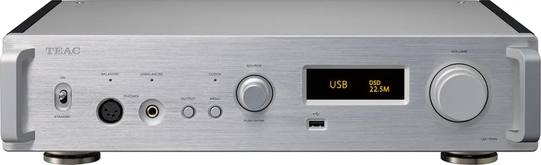 TEAC UD-701N Network DAC pre-amp Silver