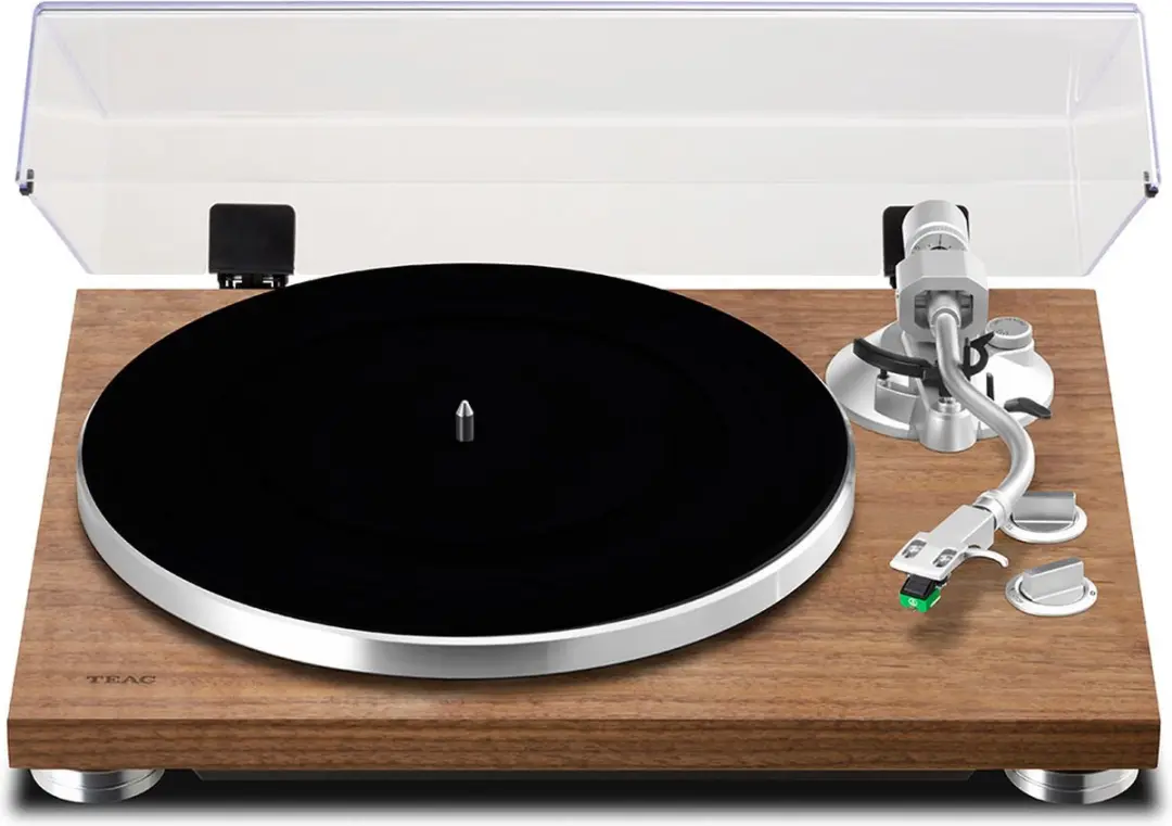TEAC TN-400BT-X Bluetooth Platenspeler - Walnoot