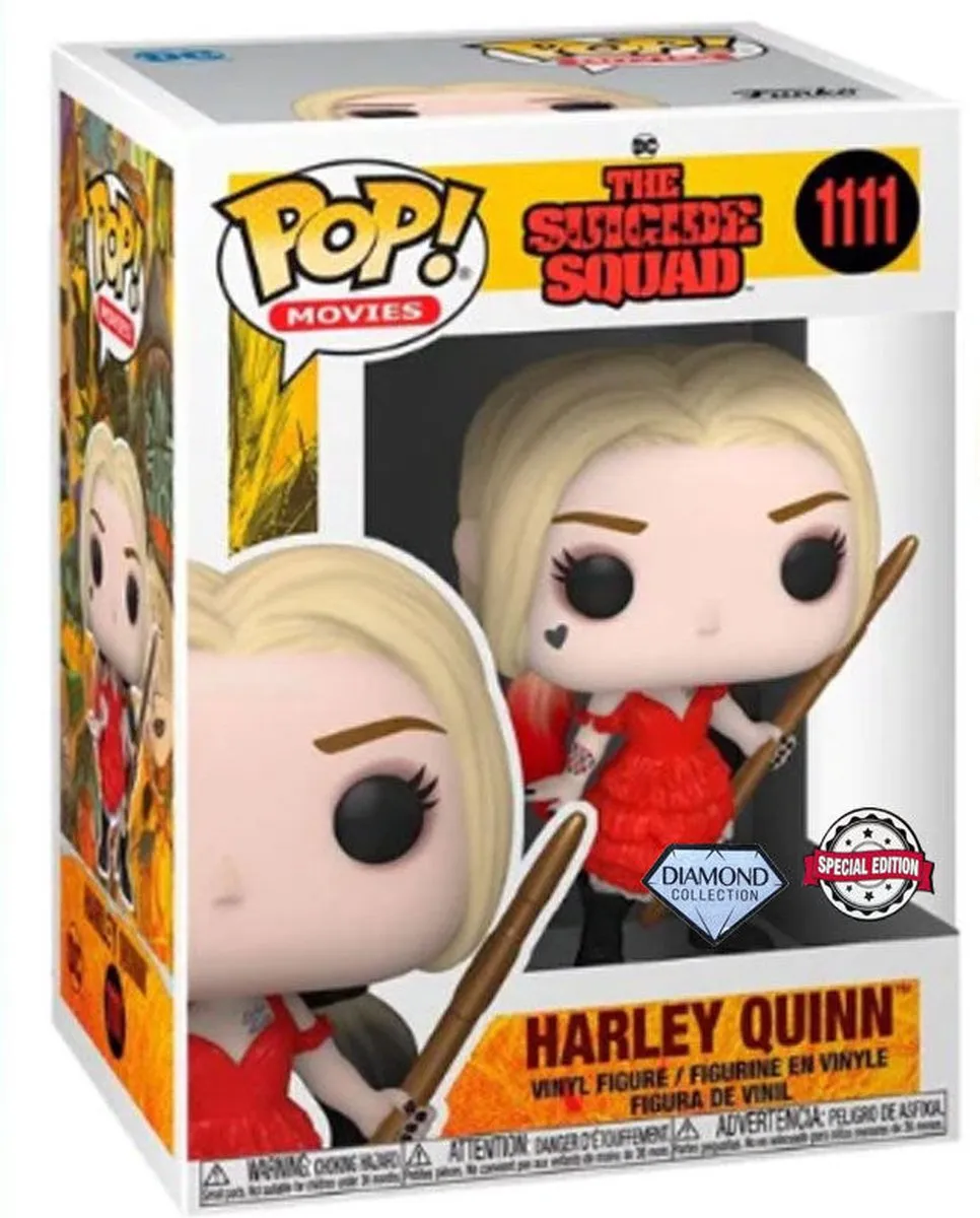 Funko Pop! Harley Quinn DC Suicide Squad - T-shirt Box L - Rood/Zwart