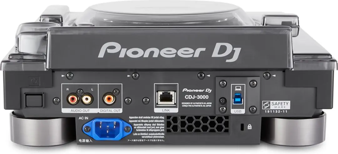 Decksaver Pioneer DJ CDJ-3000 Cover - Transparant - afbeelding 5 van 5