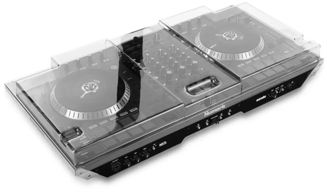 Decksaver Stofkap Numark NS7II - Transparant - afbeelding 2 van 3