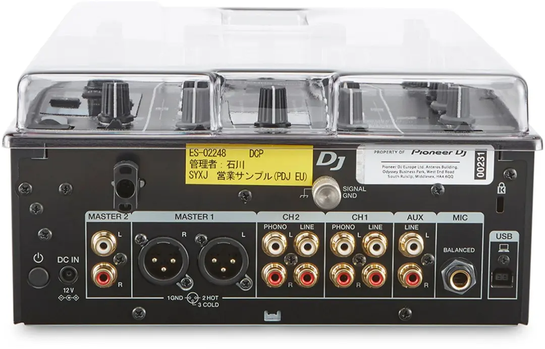 Decksaver Pioneer DJM-450 Cover - Transparant - afbeelding 6 van 6