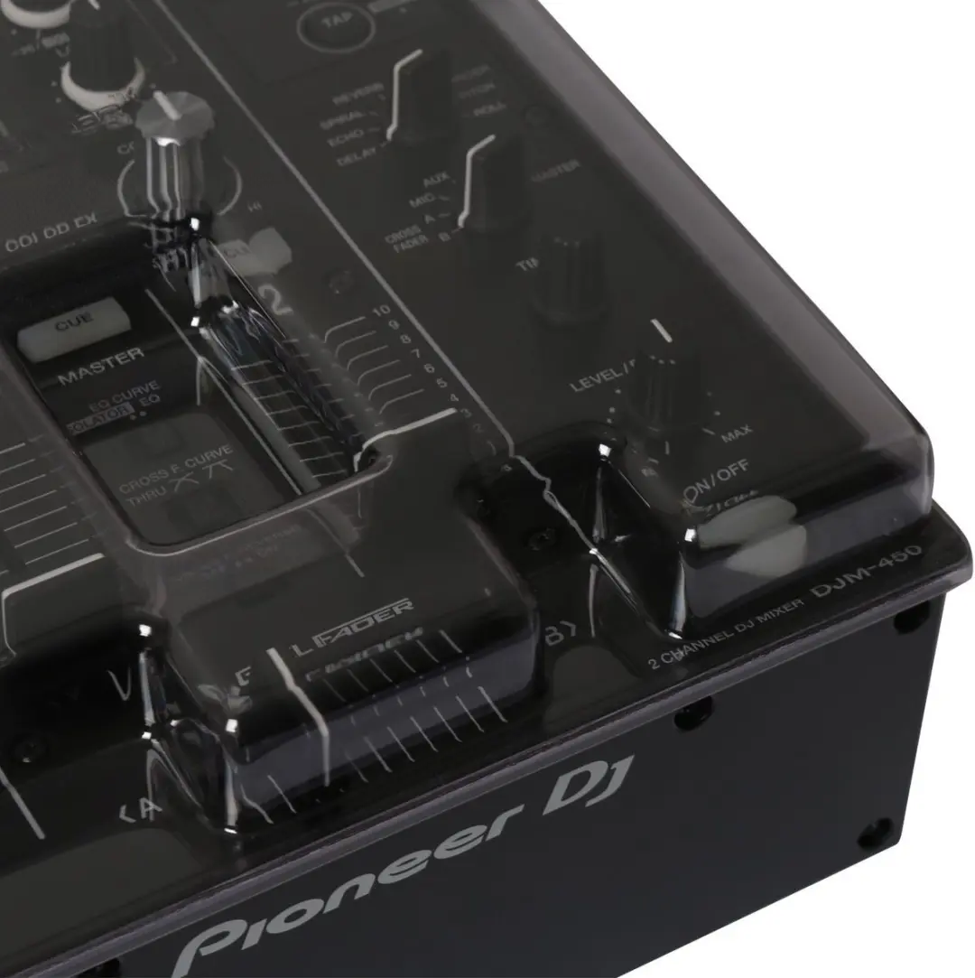 Decksaver Pioneer DJM-450 Cover - Transparant - afbeelding 4 van 6