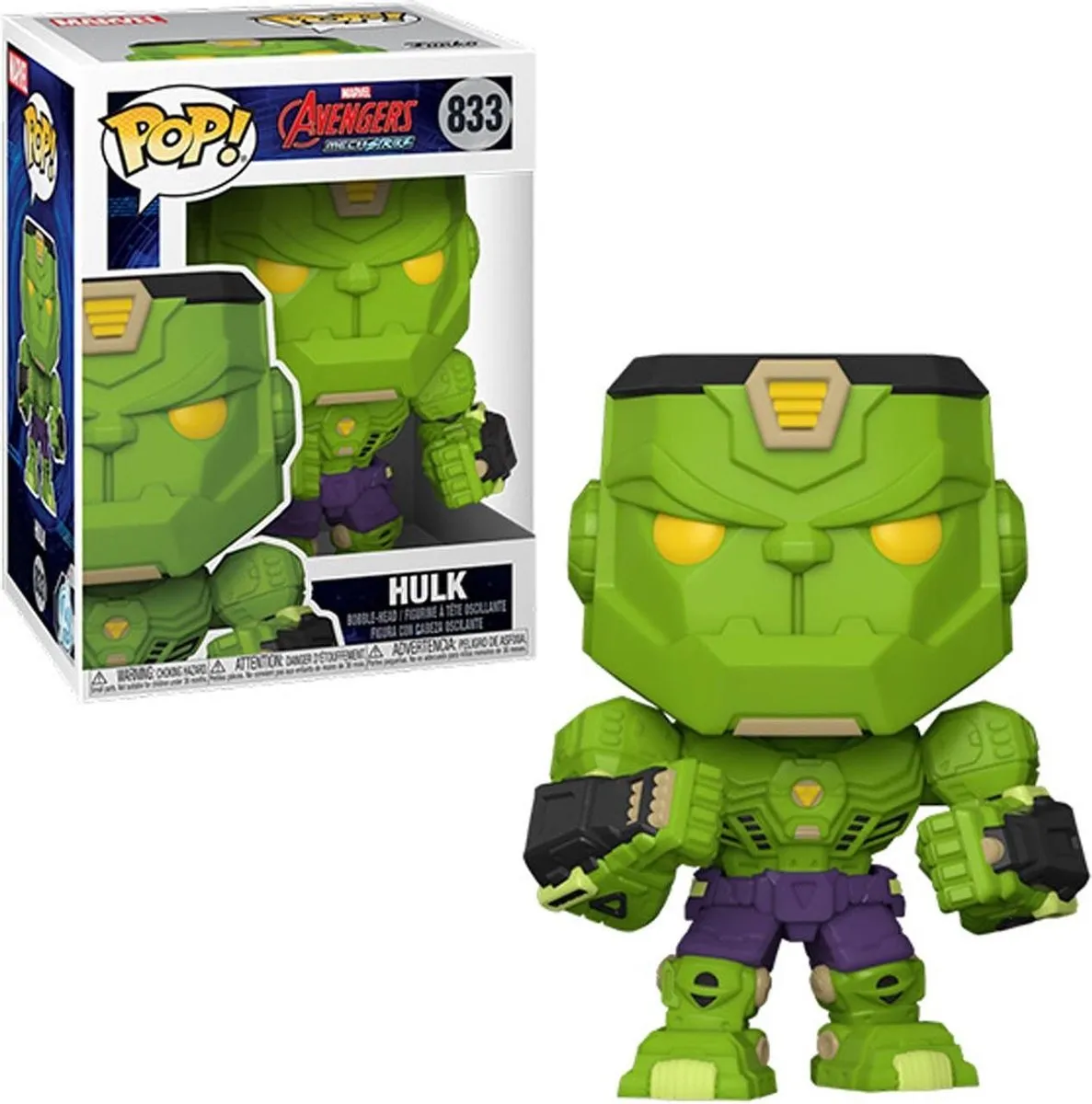Funko Pop! Marvel Avengers Hulk #833 - Multicolor