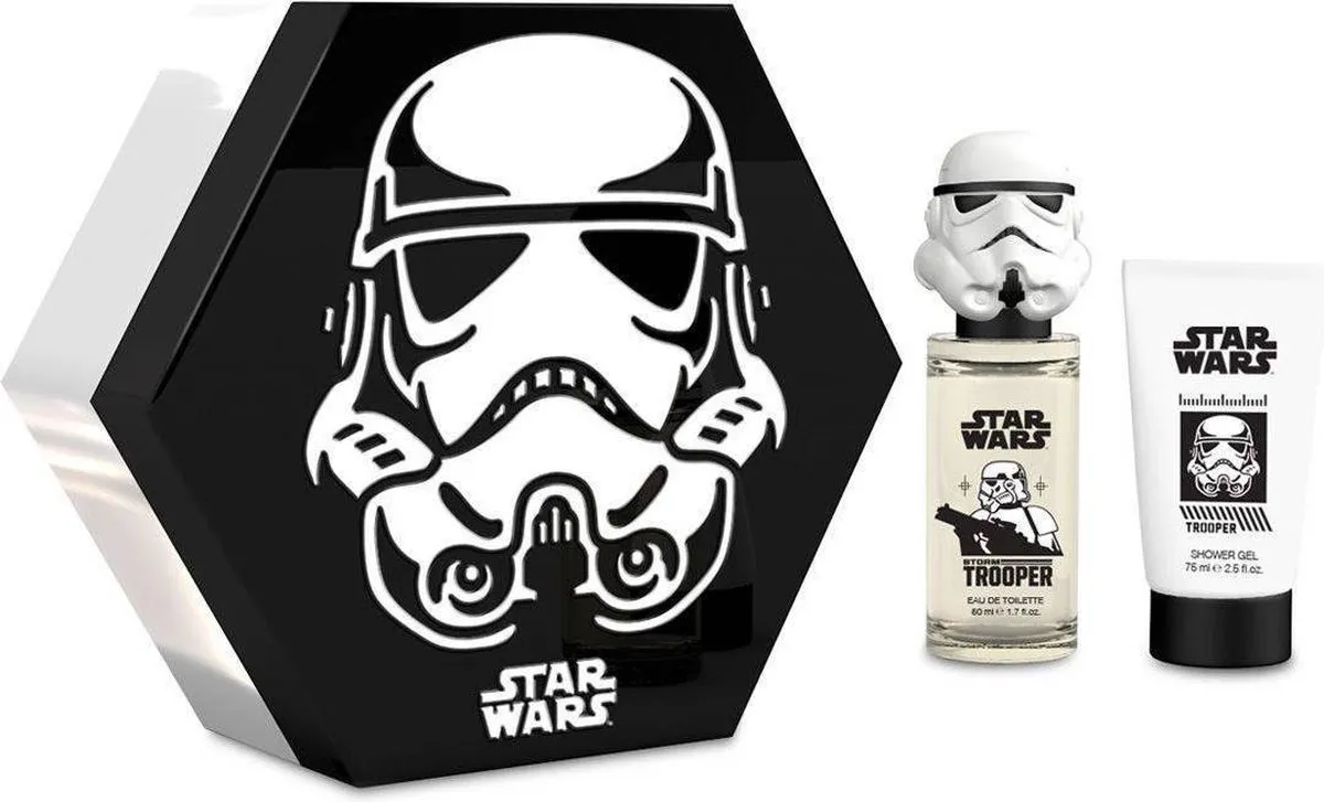 Star Wars Storm Trooper geschenkblik met eau de toilette 50ml + douchegel 75ml