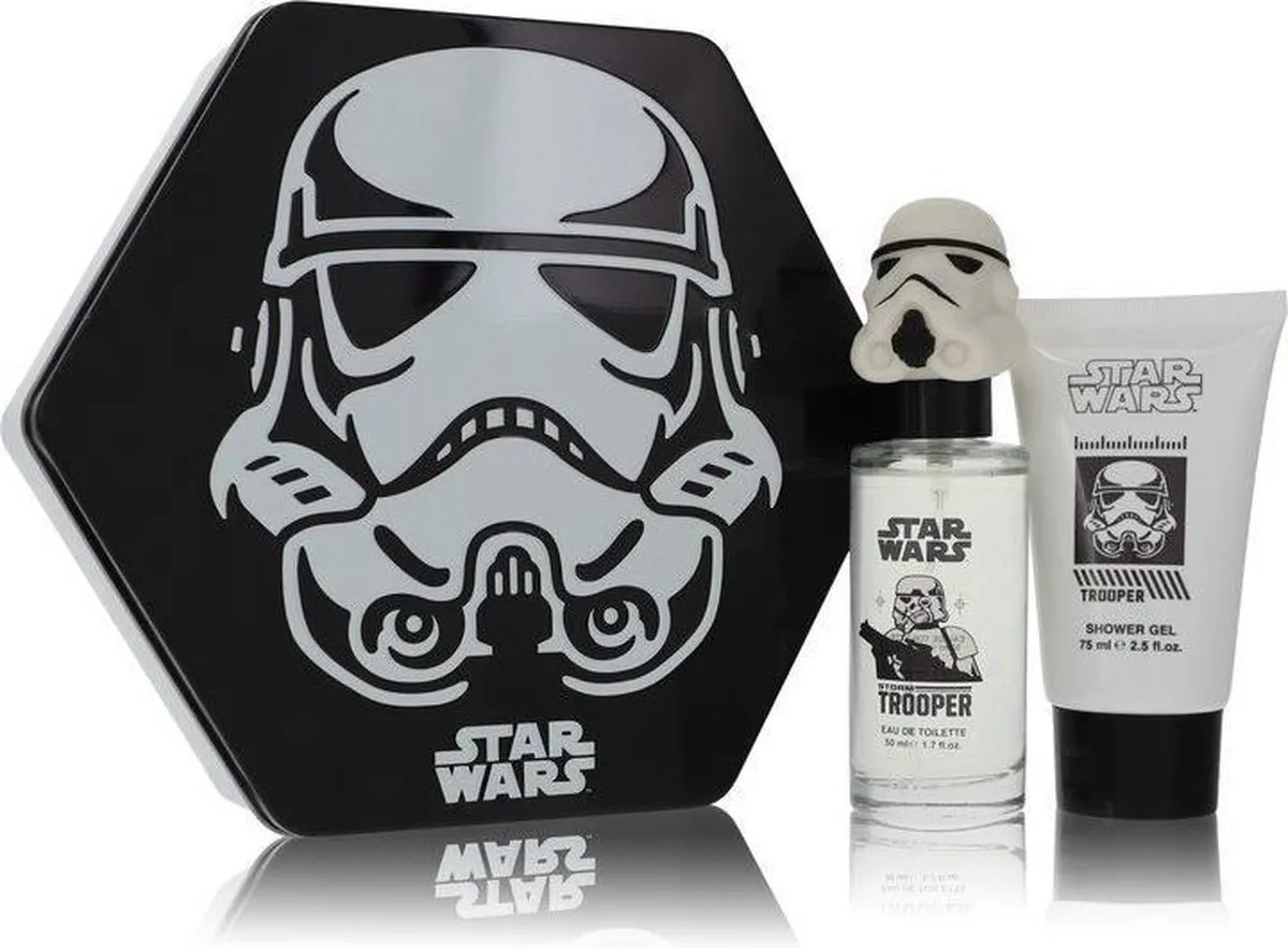 Star Wars Storm Trooper geschenkblik met eau de toilette 50ml + douchegel 75ml