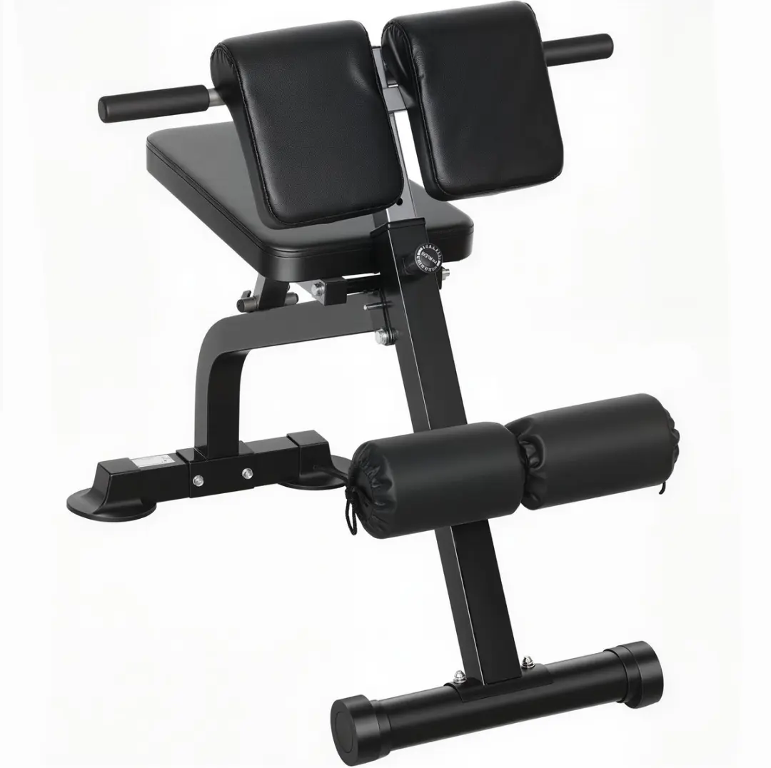 Sportnow Roman Chair-Metaal, PE-96,6L x 68B x 69-110H cm-Zwart