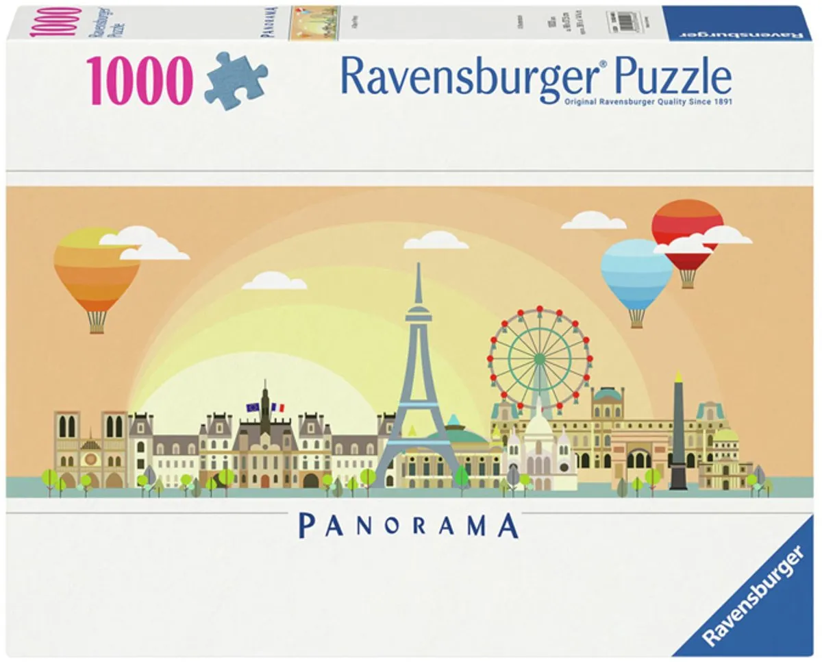 Ravensburger Parijs Puzzel 1000 Stuks - Multicolor