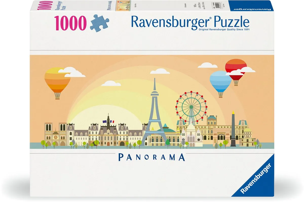 Ravensburger Parijs Puzzel 1000 Stuks - Multicolor