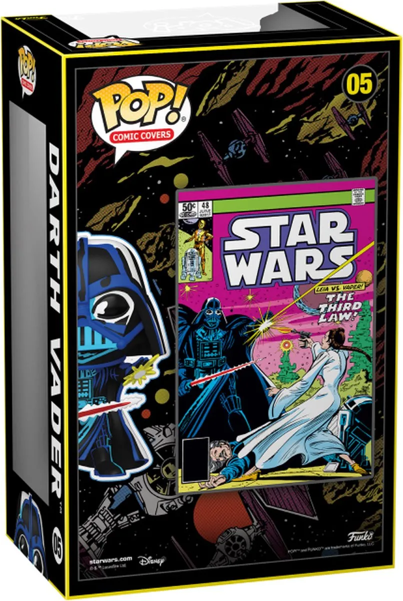 Funko Pop Comic Cover Star Wars Darth Vader #05 - Multi - afbeelding 6 van 6