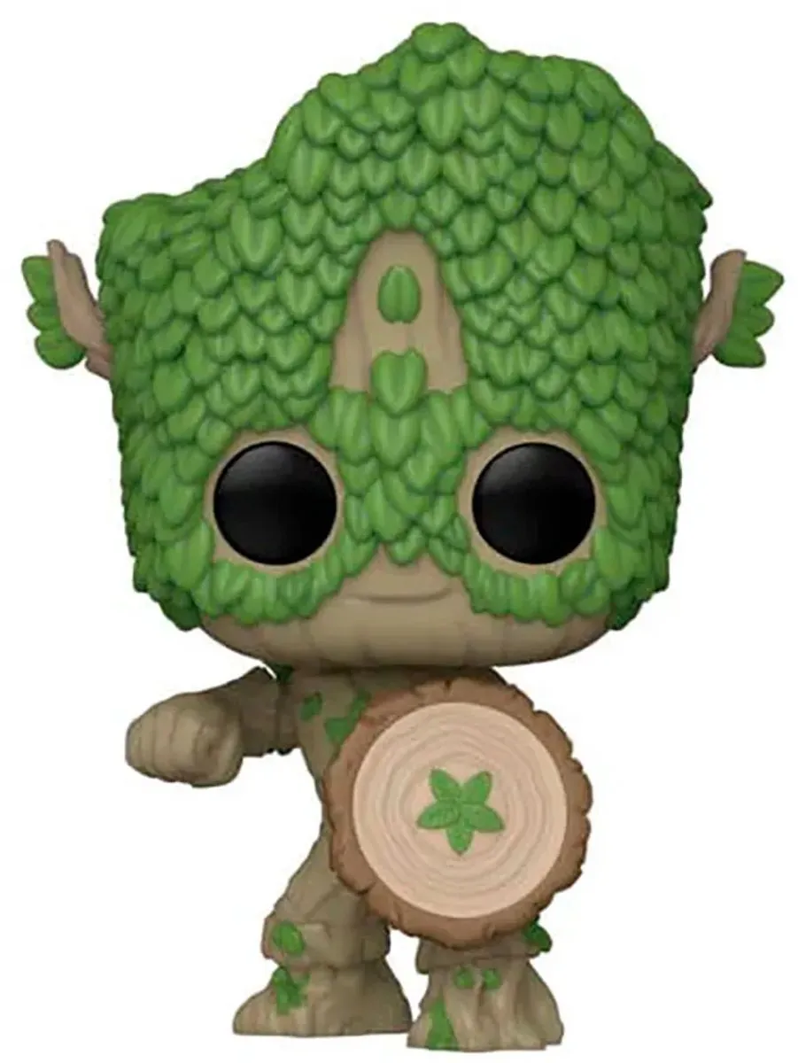 Funko Marvel We are Groot Groot as Captain America Pop! 79515 - Multicolor