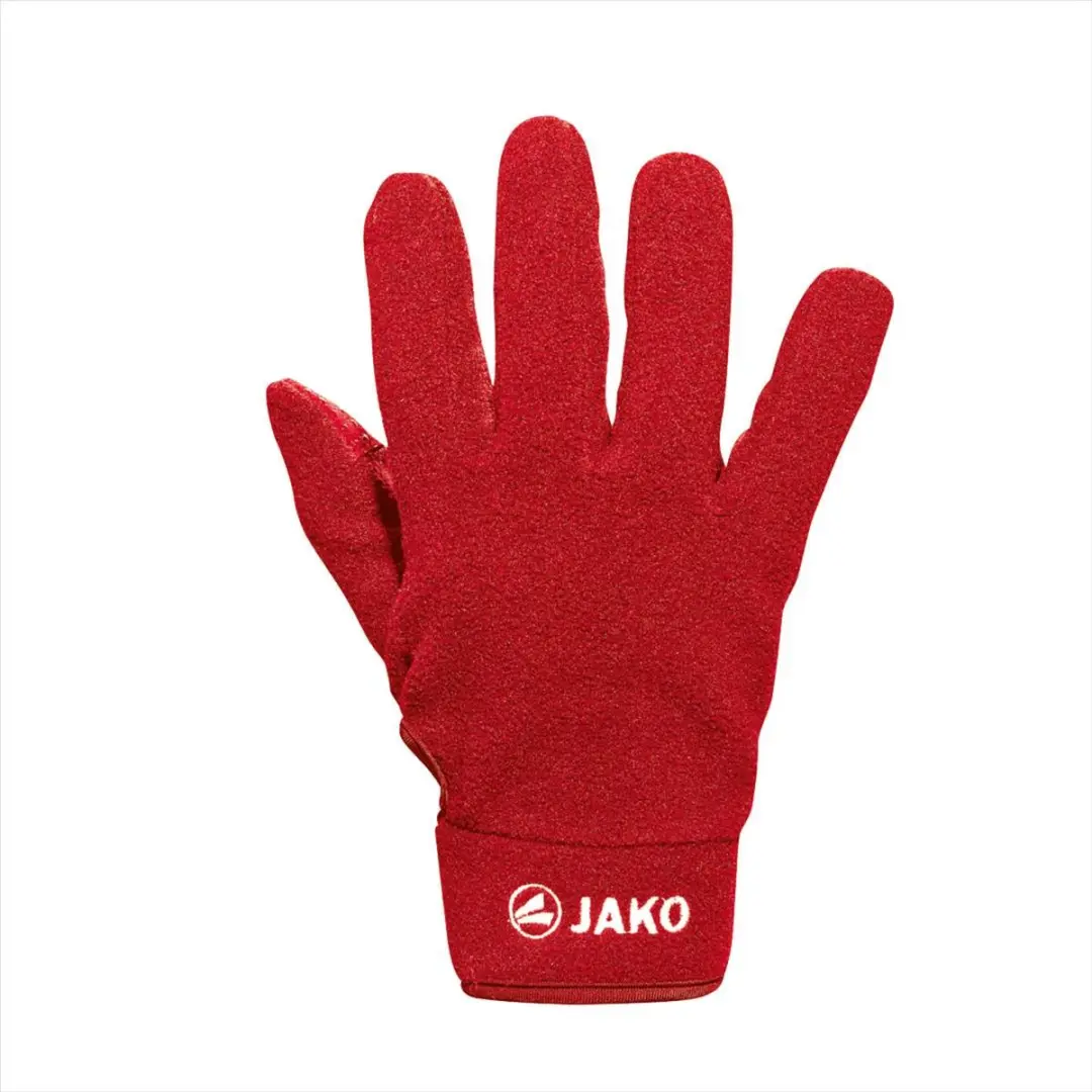 JAKO Fleece Spelershandschoenen Kinderen - Rood - Maat 6