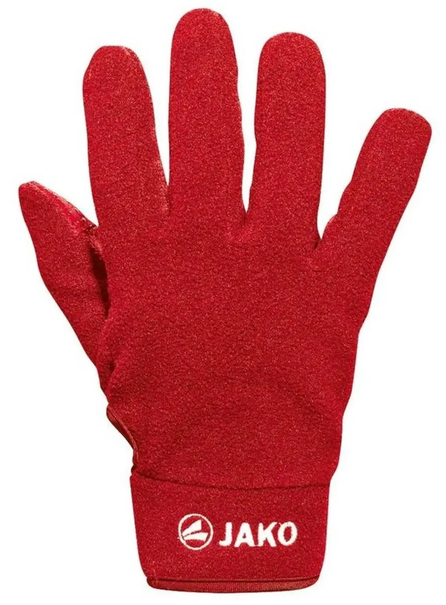 JAKO Fleece Spelershandschoenen Kinderen - Rood - Maat 6
