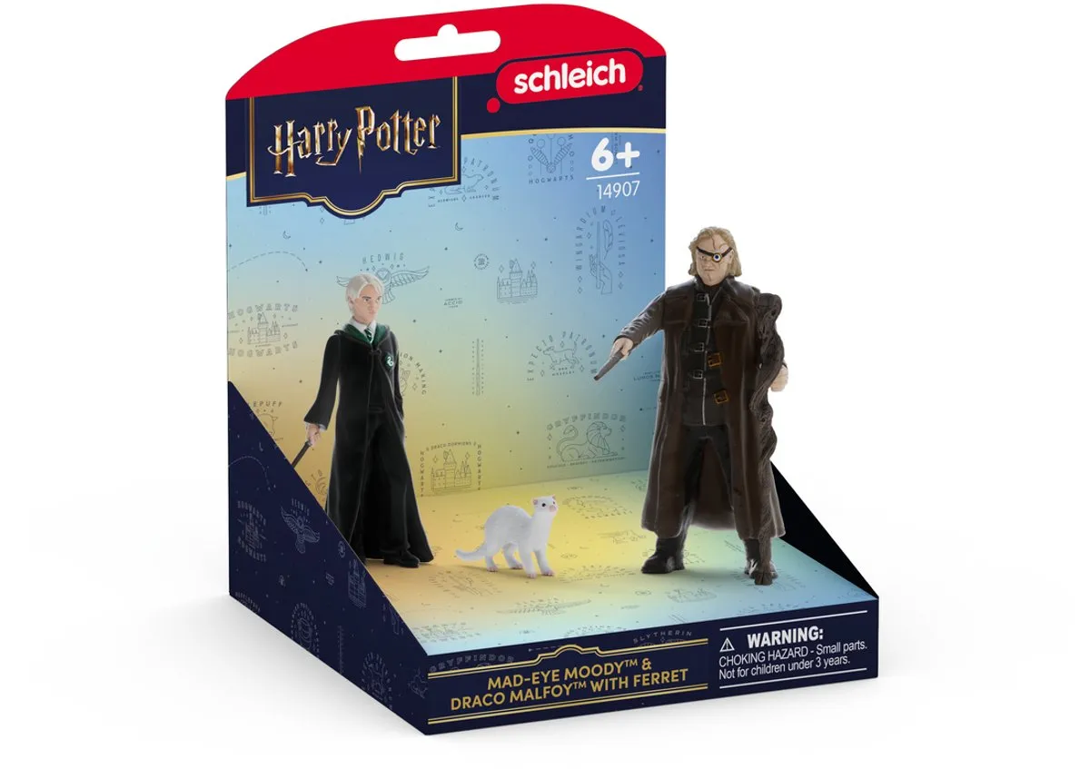 Schleich Wizarding World Dwaaloog Dolleman & Draco Malfidus met fret 14907