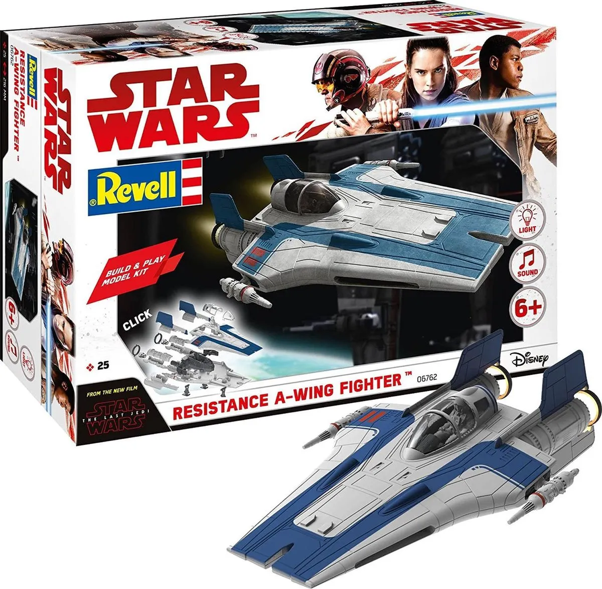 Revell Resistance A-wing Fighter 06762 Modelbouwset 1:48