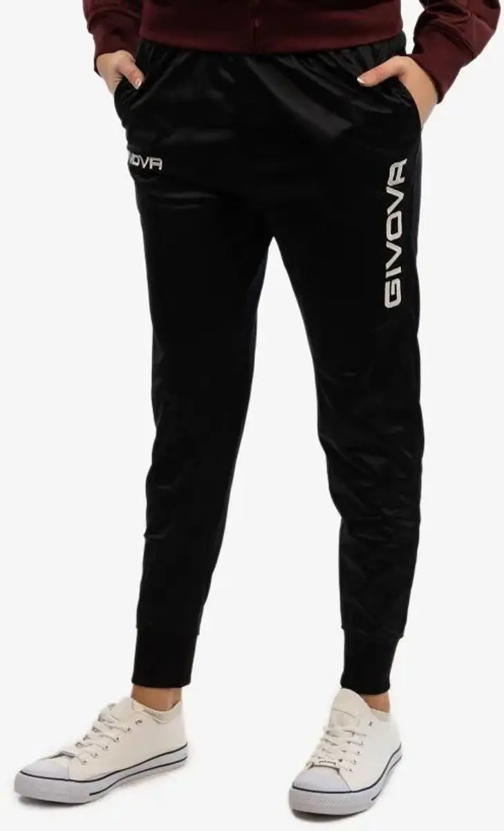 Givova Visa Trainingspak - Rood/Zwart 2XL - afbeelding 6 van 6