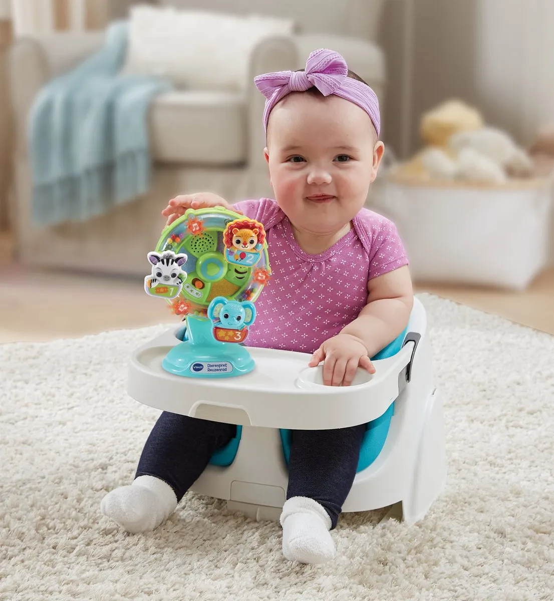 VTech Baby Dierenpret Reuzenrad Activity-Center - Multicolor