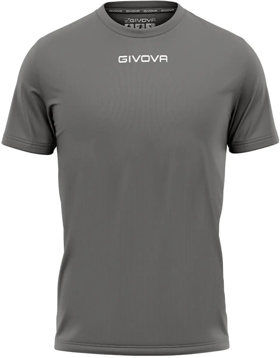 Givova One Microforata Sportshirt - XS - Grijs