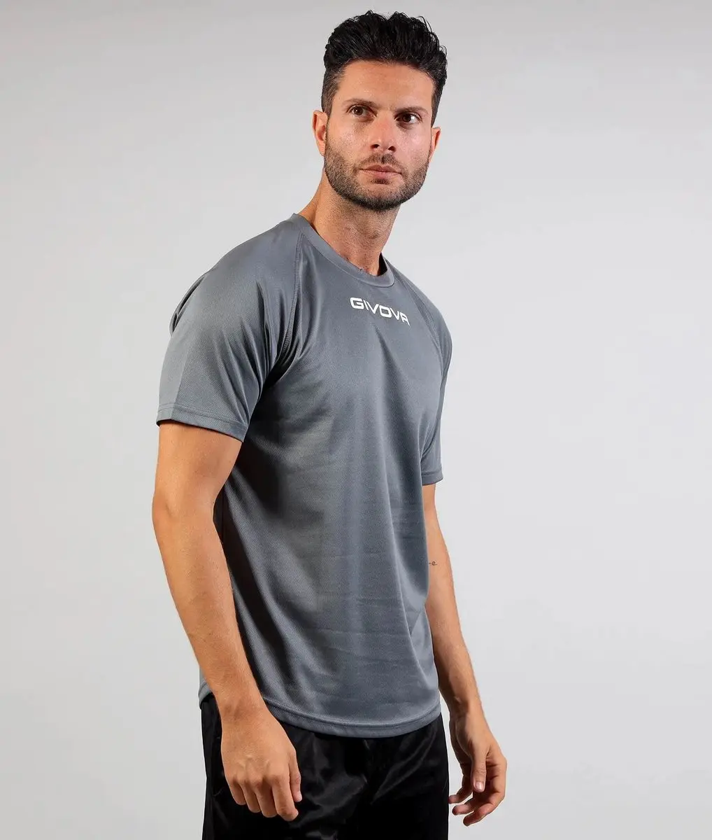 Givova One Microforata Sportshirt - XS - Grijs