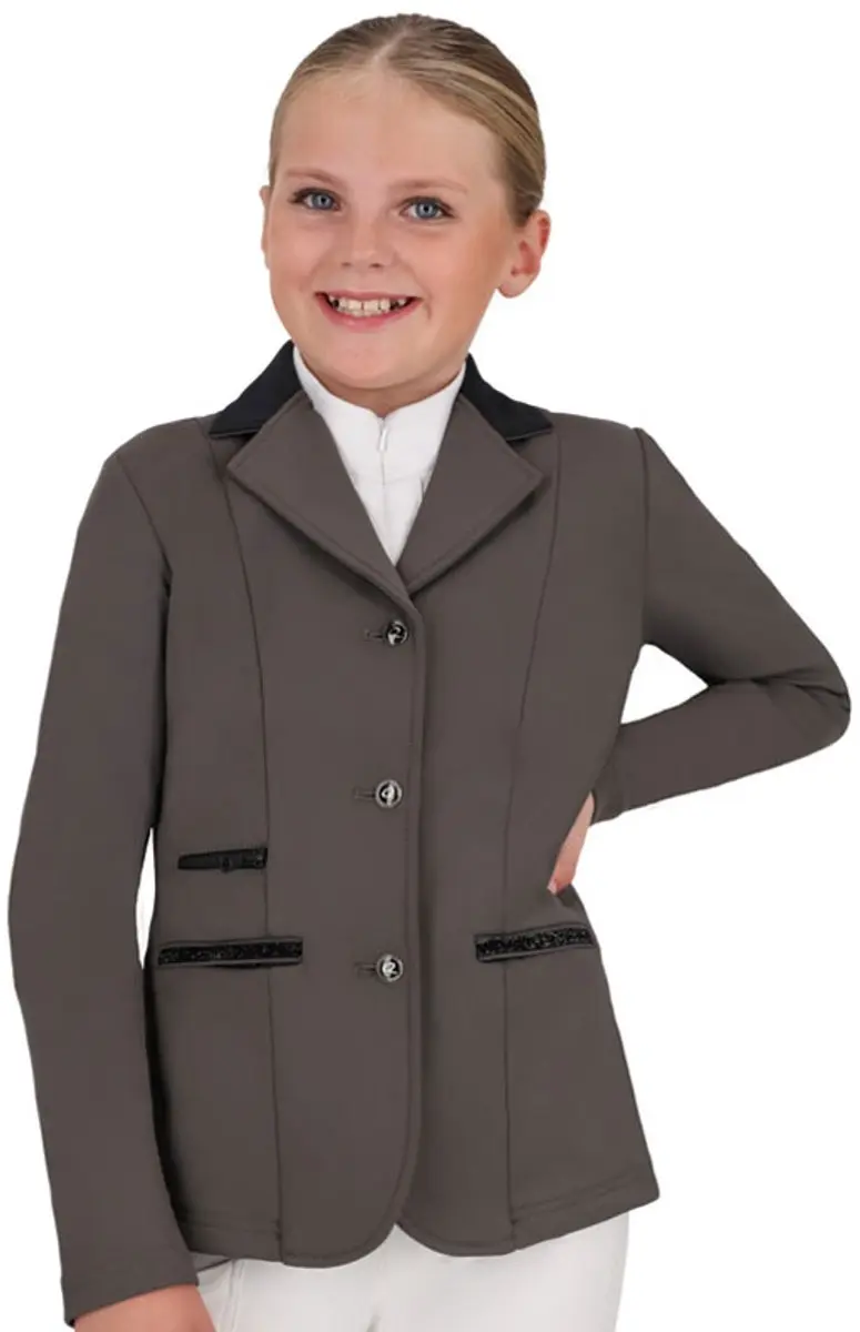 QHP Wedstrijdjas Juliet Kids Antraciet