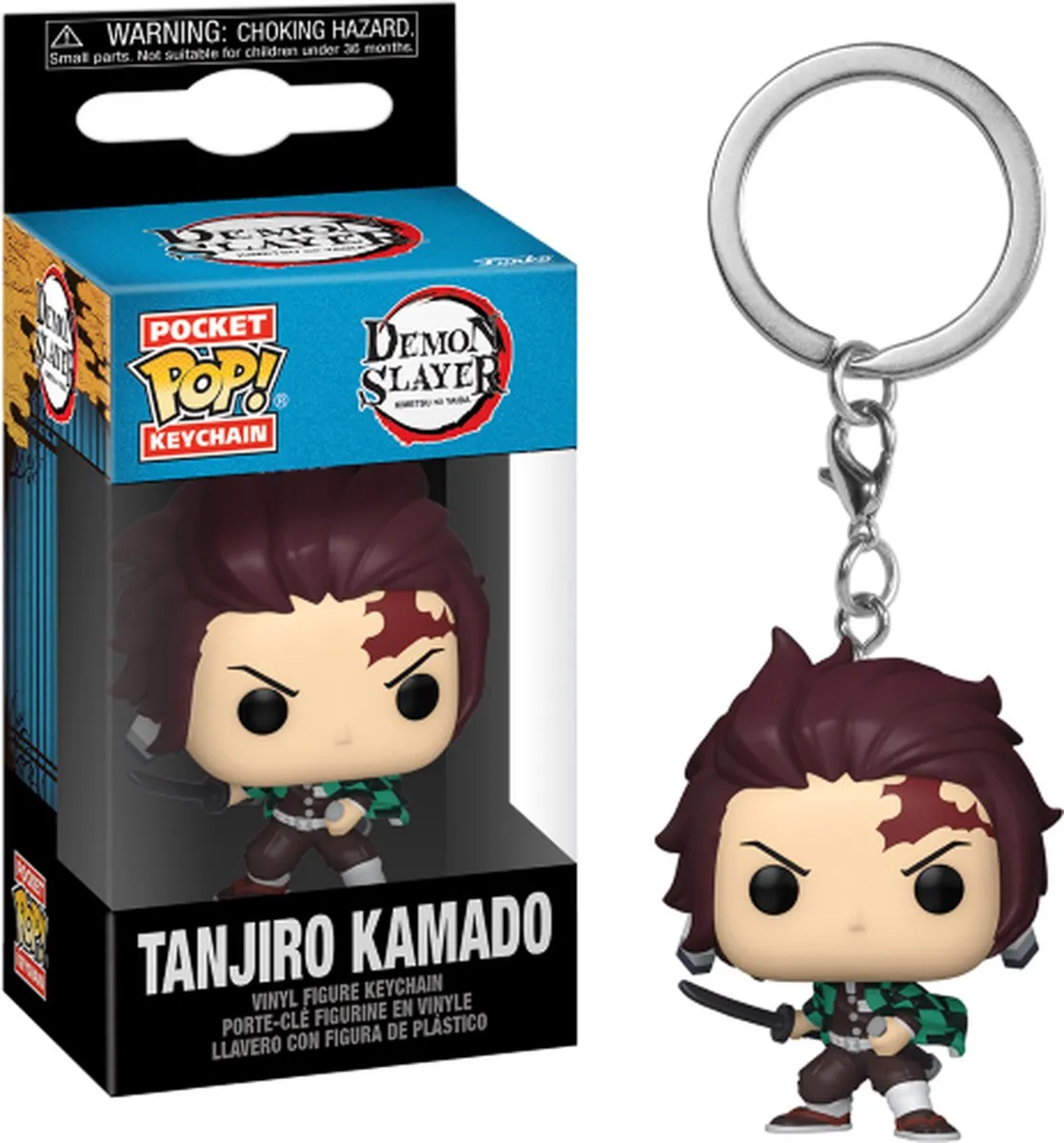 Funko Pop! Keychain Demon Slayer Tanjiro Kamado