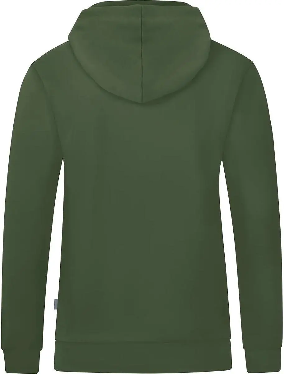 JAKO Organic Jas Met Kap Heren - Olijfgroen 4XL - afbeelding 2 van 3