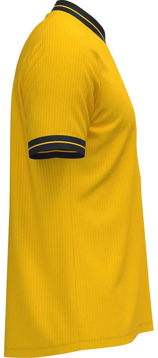 JAKO Retro Shirt Korte Mouw Heren - Geel - XXL